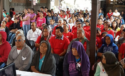 Domingo 15 de mayo, Conferencia en Toliman, Sierra Gorda de Querétaro, Parroquia de San Pedro Toliman. Comunidad indígena Otomí.