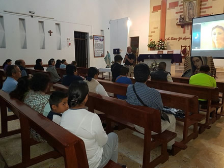 Jueves 17 agosto de 2017, 17:00 horas. Iglesia Guadalupana, Tequisquiapan, Quertaro.