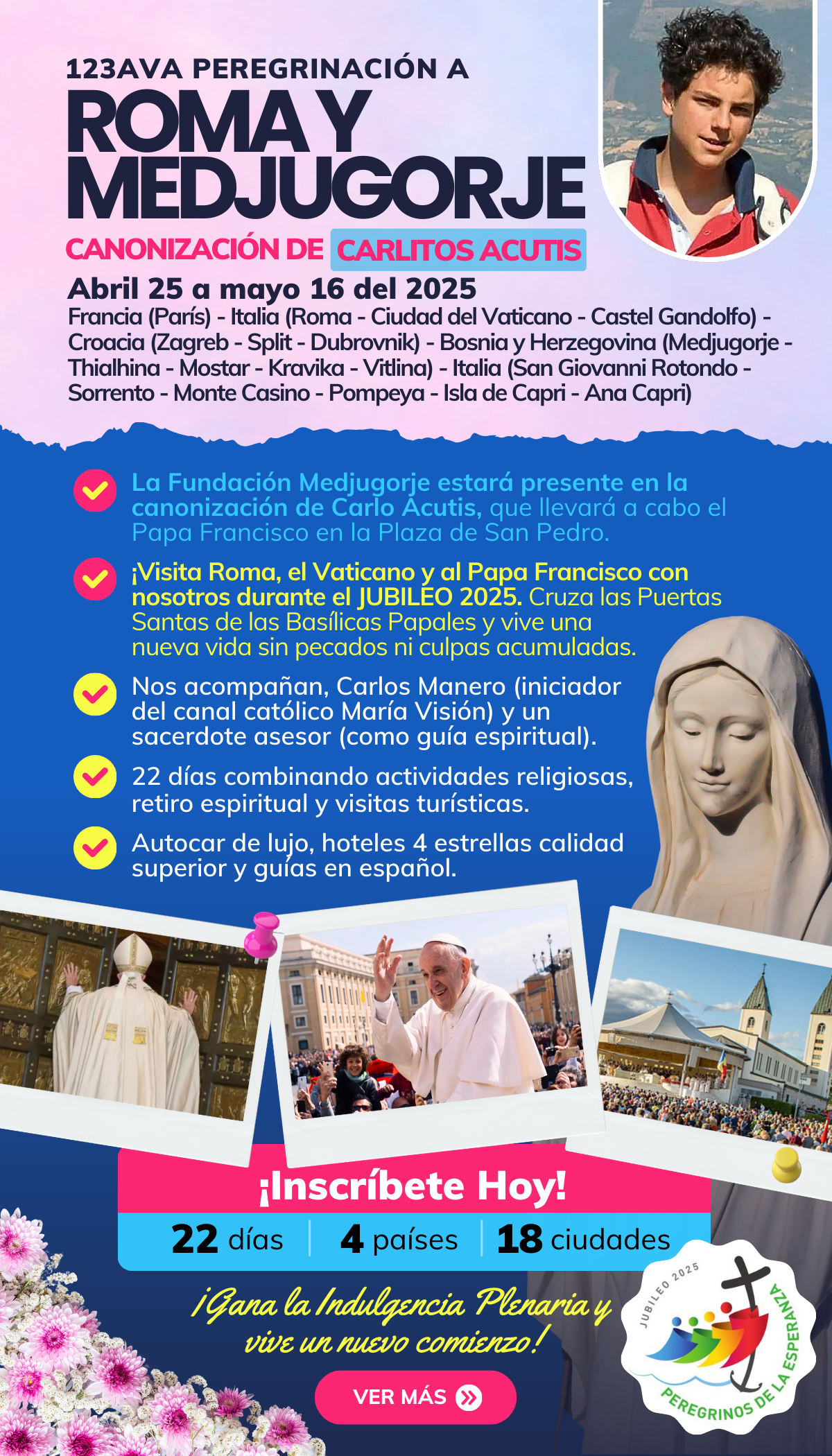 122ava Peregrinación a Medjugorje