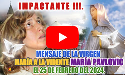 Mensaje del 25 de febrero de 2024 - Marija