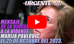 Mensaje del 25 de octubre de 2023 - Marija